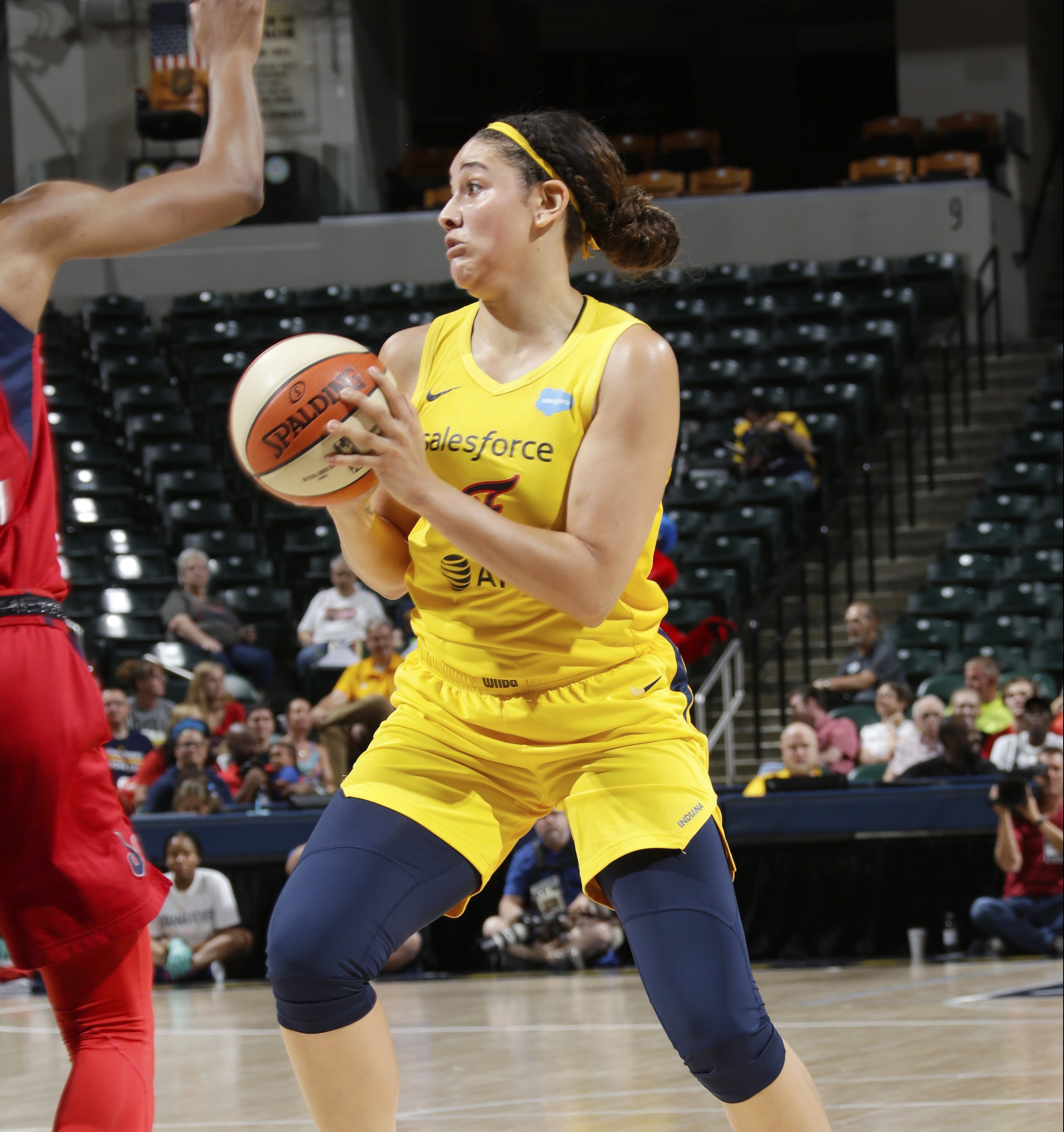 Natalie Achonwa Posts Double-Double vs. Washington Mystics